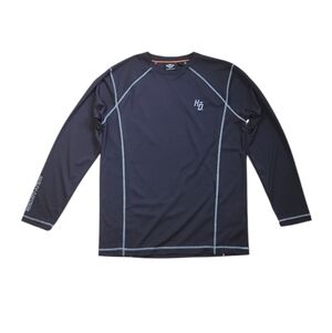 Harley Davidson Black Men’s Performance Long Sleeve Medium Embroidered